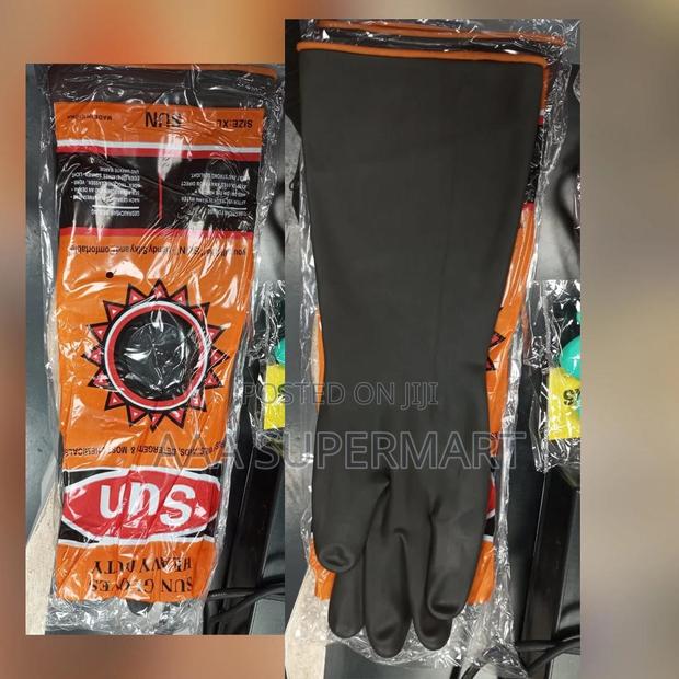 Sunbrand 18'' Rubber Gloves