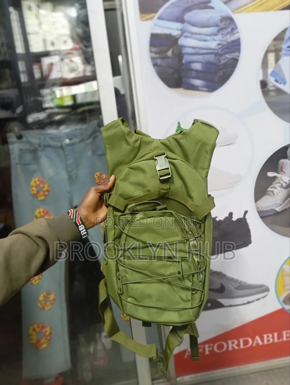 Green Carmel Bag