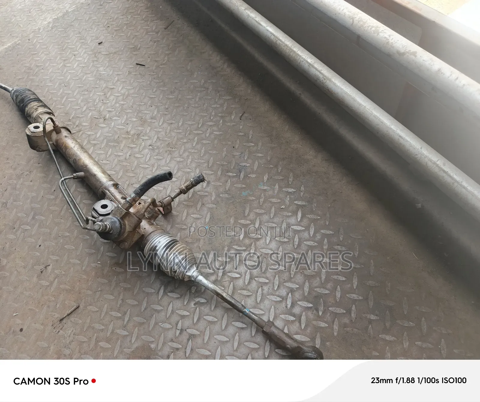 Complete Steering Rack Hilux New Mode Revo