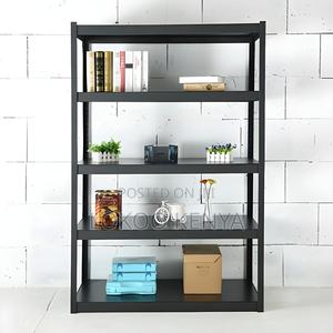Office Rack: Black Book Shelf With Metal Frame and Shelves in Mombasa ...