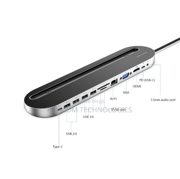 Vention Multi-function 12-in-1 USB-C Docking Station