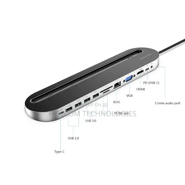 Vention Multi-function 12-in-1 USB-C Docking Station