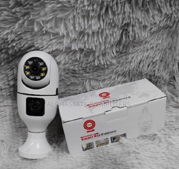Super^^ Dual Lens Camera V380 Bulb V380 PTZ Wifi Camera PTZ
