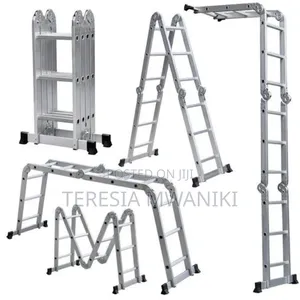 MULTIPURPOSE  4×3steps Aluminium Ladders