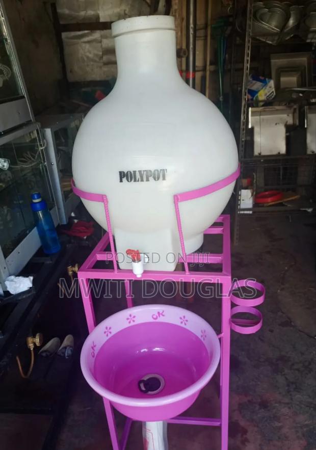 Colourful Hands Washing Station Available Today, Available,