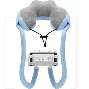 2 in 1 Neck Pillow With Tablet Phone Holder