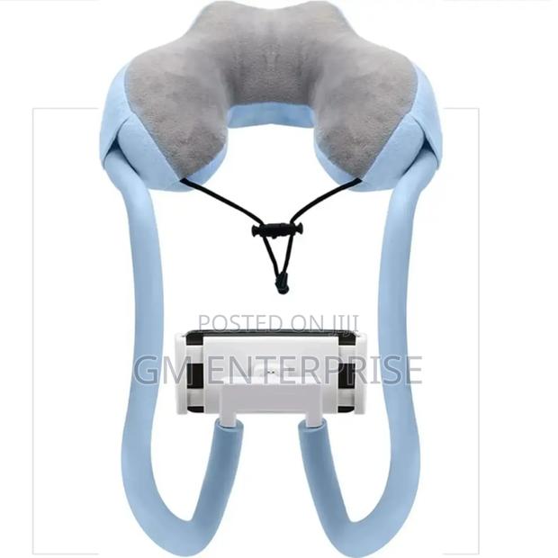 2 in 1 Neck Pillow With Tablet Phone Holder - thumbnail 2