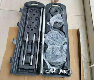 Adjustable Electroplated 50KG Cast Iron Dumbbell /Barbell Se - thumbnail 2