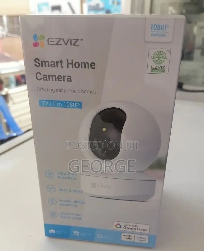 Remaekable ^Smart Home Camera Ezviz TY1 1080P