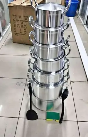 Stainless Sufuria Tornado 14 Pieces