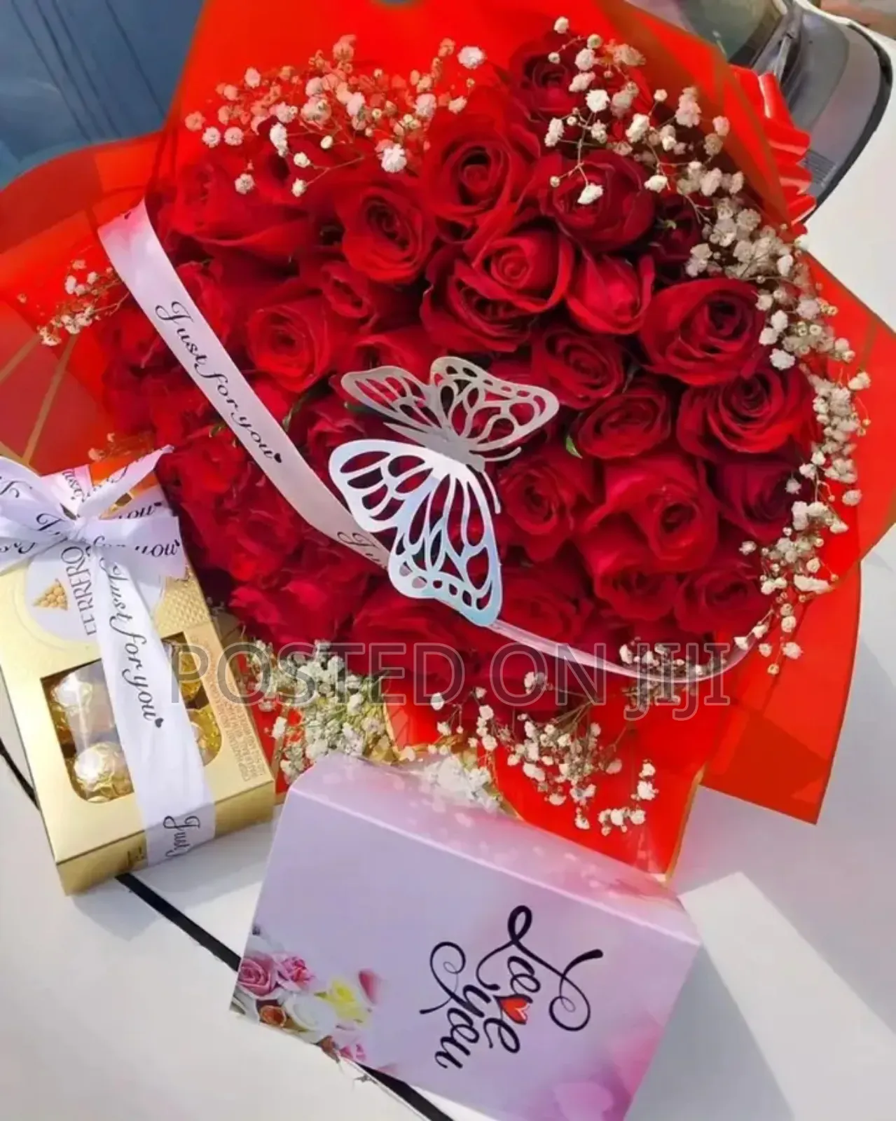 Valentines Red Roses Flowers Bouquets