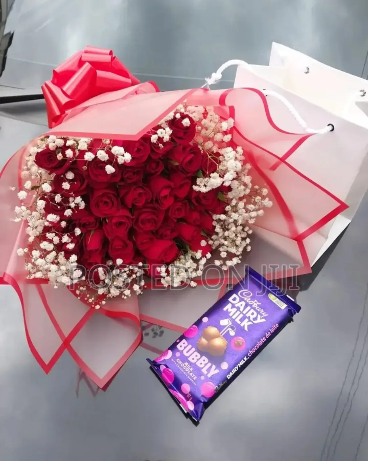 Valentines Red Roses Flowers Bouquets