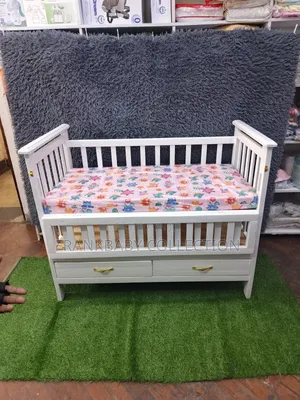 Baby Cot *Brown Baby Cot Alone