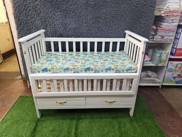 Baby Cot *Brown Baby Cot Alone - thumbnail 4