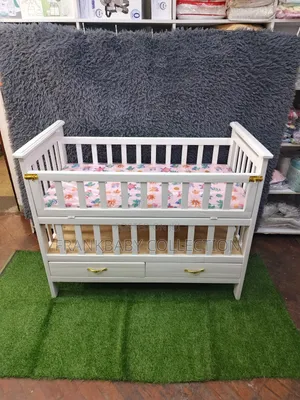 Baby Cot *Brown Baby Cot Alone