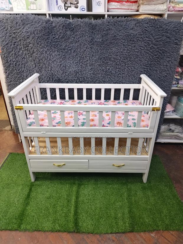 Baby Cot *Brown Baby Cot Alone - thumbnail 5