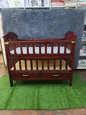 Baby Cot *Brown Baby Cot Alone