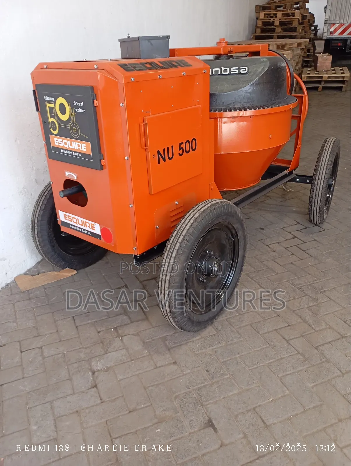 Concrete Mixer Indian 500l