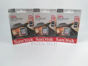 Sandisk Ultra SDHC Uhs-I Card Up to 140mb/S - 128gb