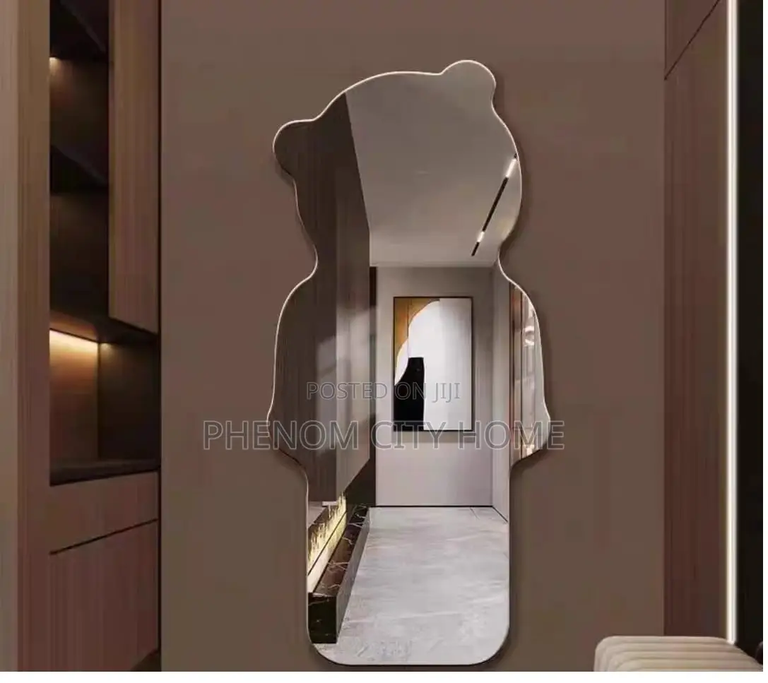 Unique Design Peel and Stick Large Mirror Available