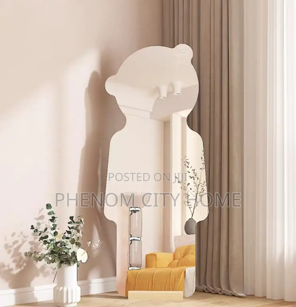 Unique Design Peel and Stick Large Mirror Available