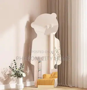 Unique Design Peel and Stick Large Mirror Available