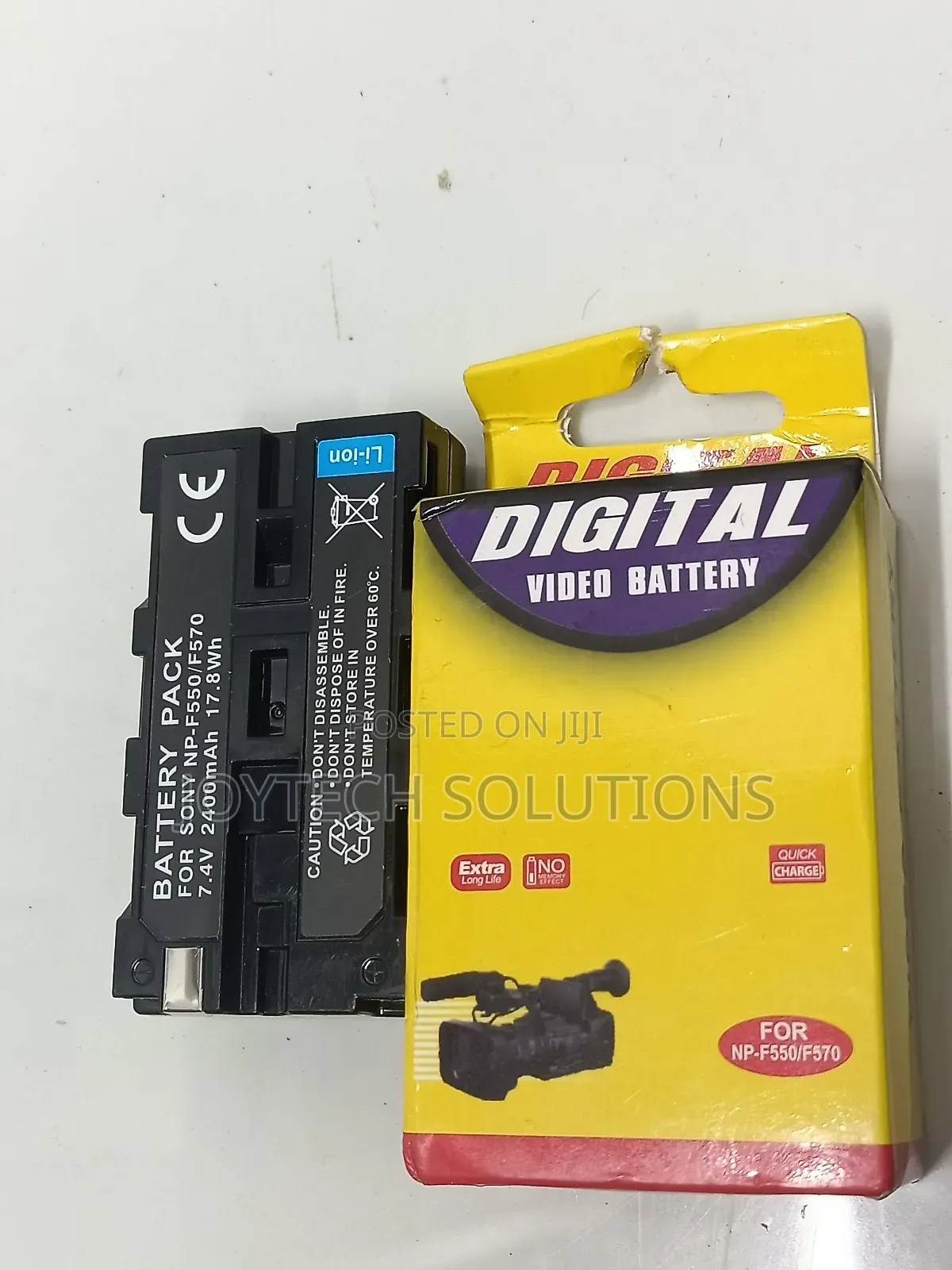 Digital Video Battery for Cameras and Pro Led Lights