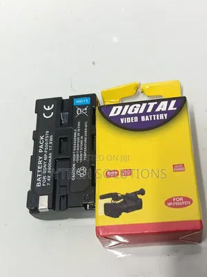 Digital Video Battery for Cameras and Pro Led Lights