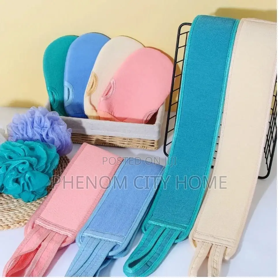 Available Body Washing Accessories Set