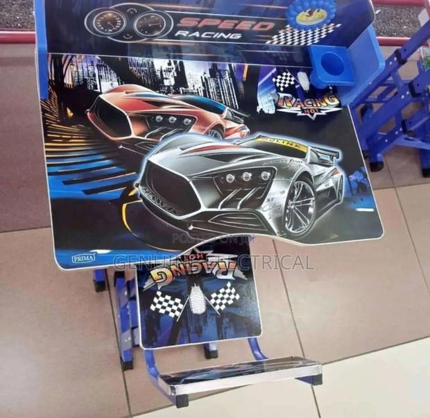 Blue Kids Study Desk / Learning Desk for Kids - main view