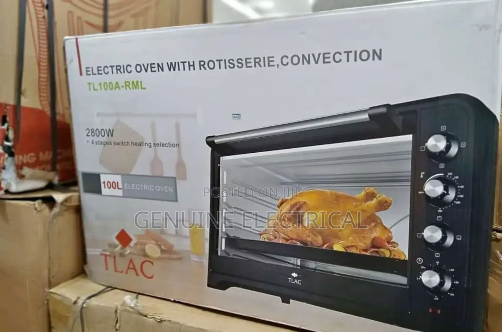 Tlac 100l Electric Oven 2800w