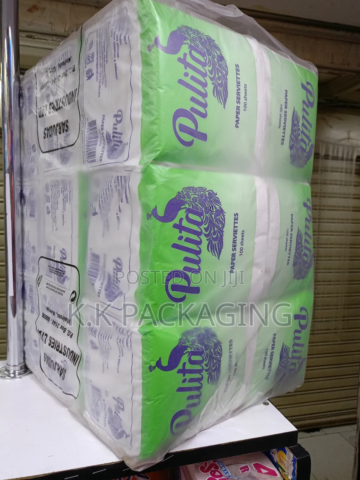 Serviettes 18 Bales X100pcs