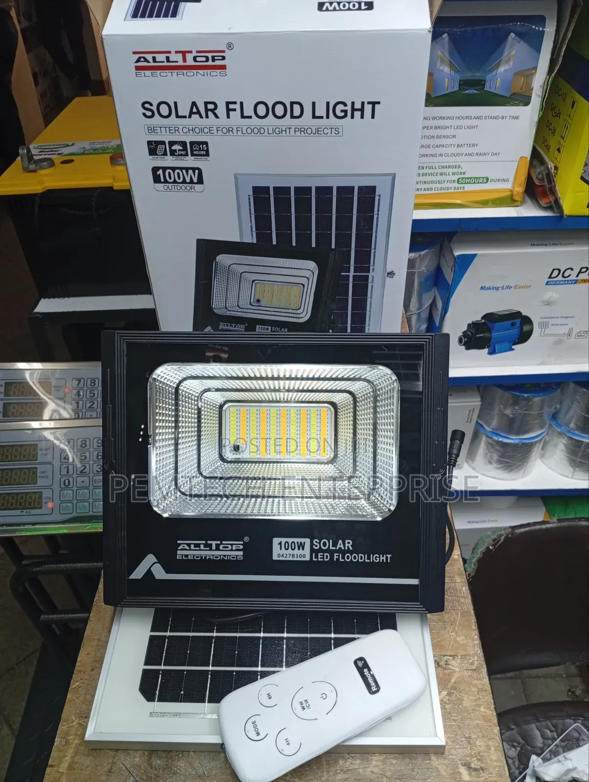 100w Solar Floodlight