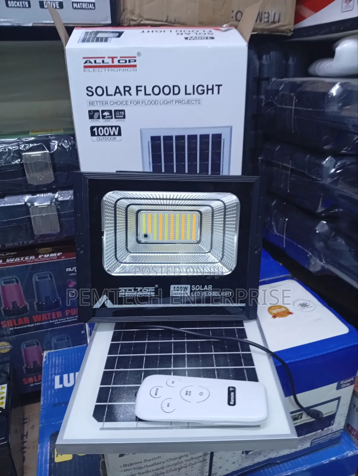 100w Solar Floodlight