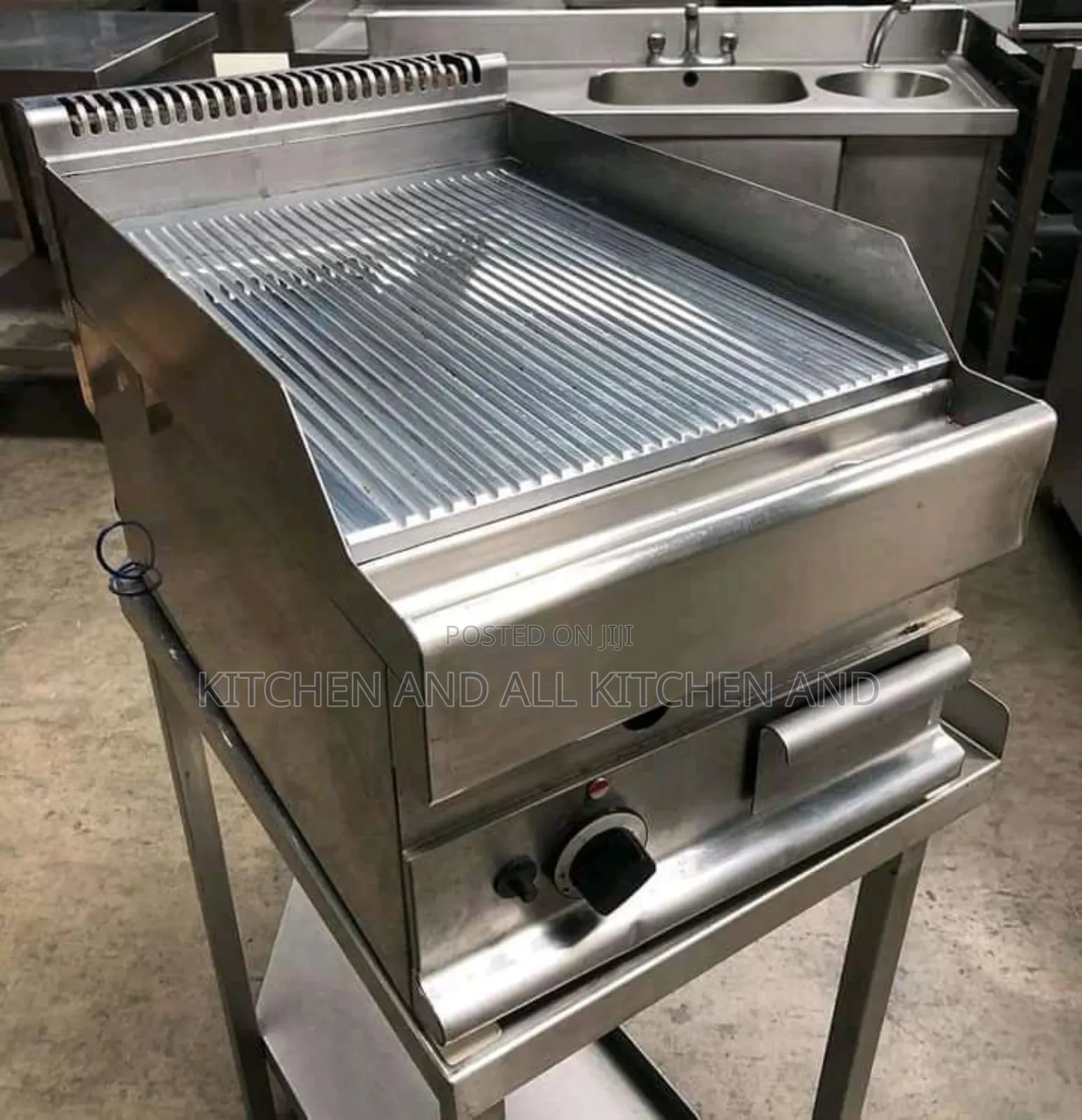 Gas Powered Griddle