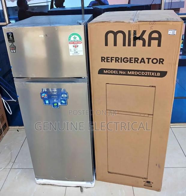 Mika 211l Double Door Direct Cool Refrigerator