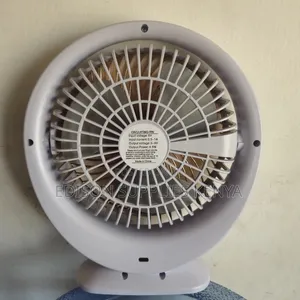 Table Fan Portable Rechargeable Desk Fan Rose Gold/White