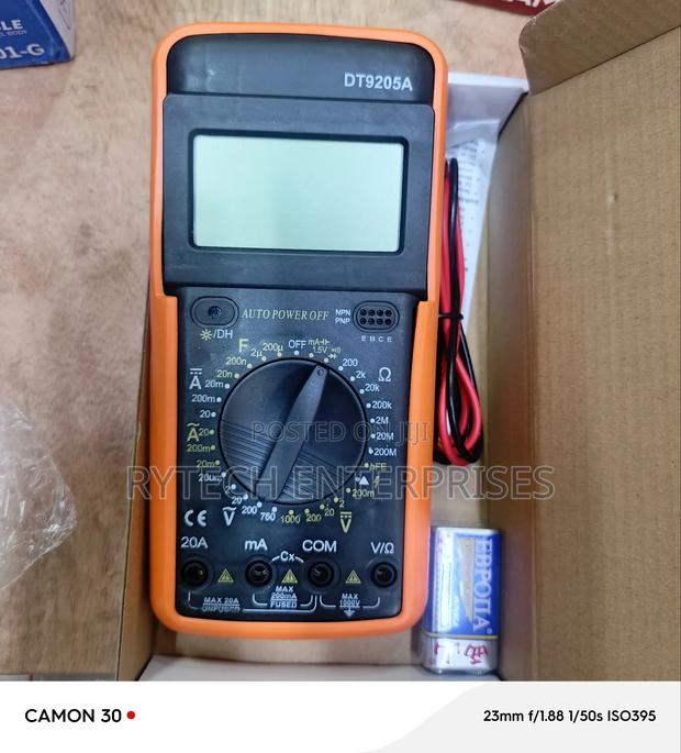 Digital Multmeter - main view
