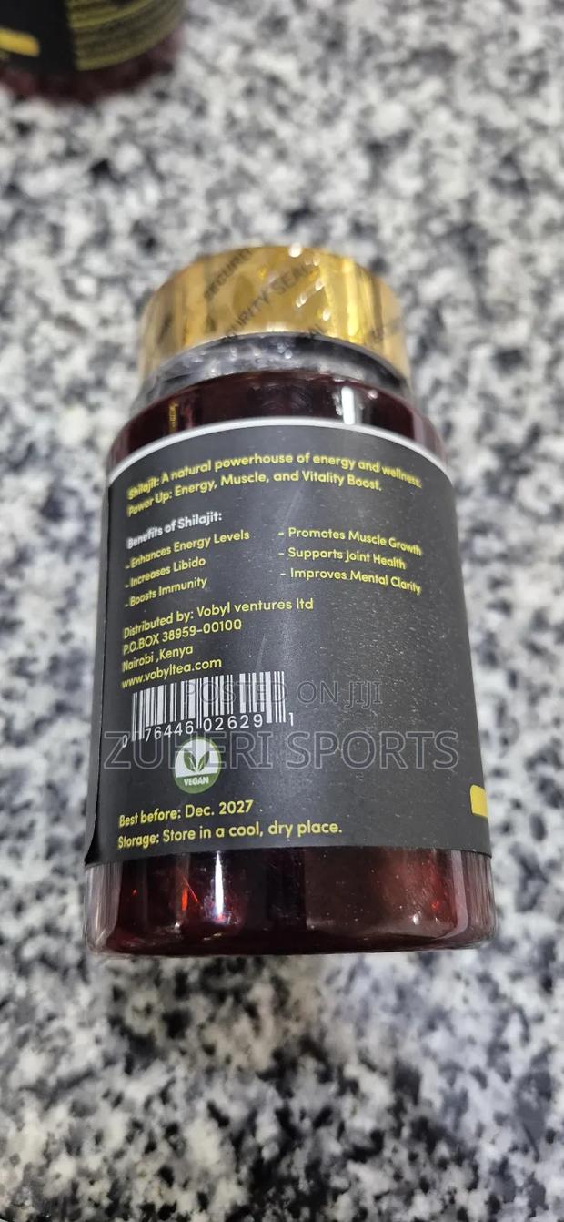 Shilajit Extract Capsules; Herbal Supplement Boosts Energy - thumbnail 3