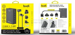 Budi AC350 6-Ports 160W Gan High Speed Charger