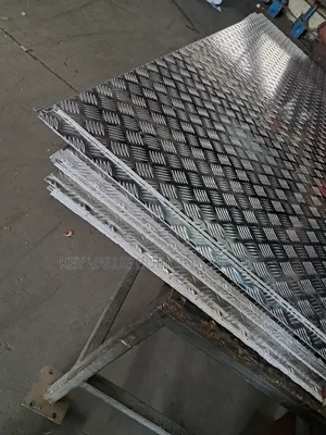 Aluminum Chequered Plate (4ft by 8ft by 2mm)