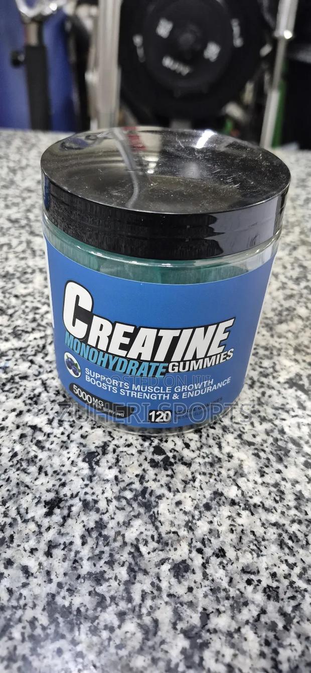 Creatine Monohydrate Gummies Supplements for Muscle Growth - main view