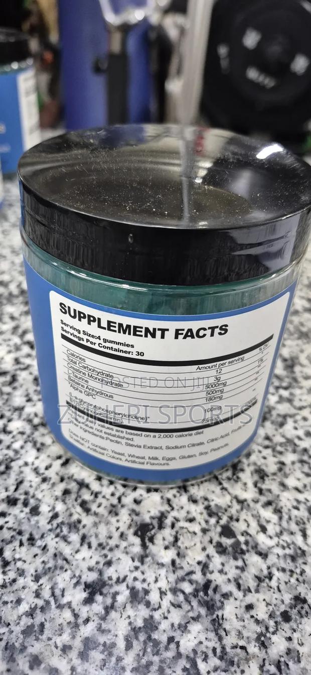 Creatine Monohydrate Gummies Supplements for Muscle Growth - thumbnail 3