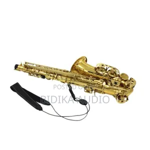 Adjustable Saxophone Sax Neck Strap Leather Nylon Padded