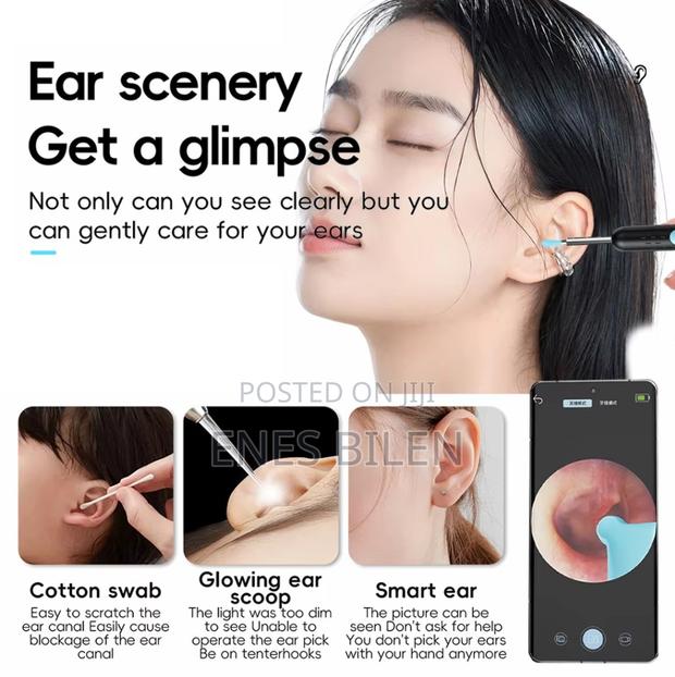 Smart Visual Ear Cleaner Set With Camera 1080P - thumbnail 4