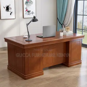 Office Tables:140cm Modern Rectangular Hardwood Office Desk