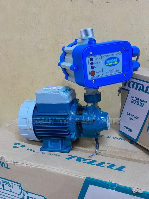 Domestic Total Water Pump 0.5 Hp + Pressure Control Switch - main view