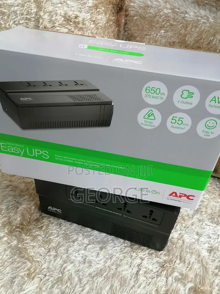New Apc 650va Ups Backup Up