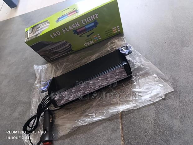 8 Led Vip Strobe Light :12v Emergency Police Warning Lights