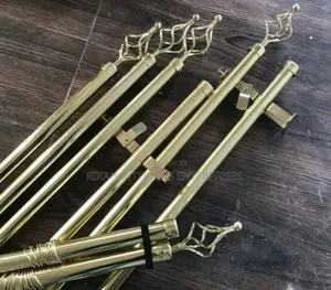 Golden Adjustable Curtain Rods